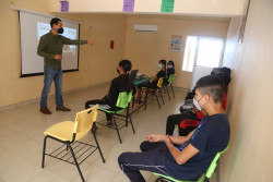 Busca la SSP forjar mejores ciudadanos; lleva Programas Preventivos charla a campo agrícola