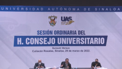 Realiza la U.A.S. sesión del Consejo Universitario