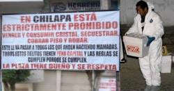 Encuentran seis cabezas sobre un vehículo en Chilapa, Guerrero