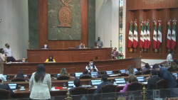 Se confrontan diputados por revocación de mandato