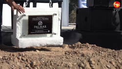 Palmar Residencial coloca su primera piedra