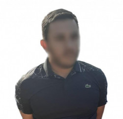 Por estar armado, Policías Estatales aseguran a joven en Los Ángeles