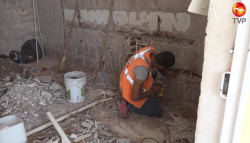 Remodelan los baños en el Palacio Municipal; buscan dar buen mensaje a turistas navieros