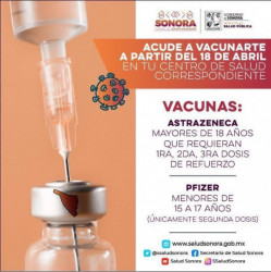 Activará la SS nueva jornada de vacunación en los municipios.