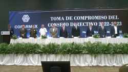 Toma de compromiso del consejo de COPARMEX Mazatlán.