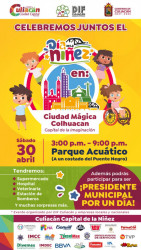 Anuncian el Festejo por el Día de la Niñez