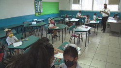 Regresan a clases presenciales las escuelas que están en condiciones