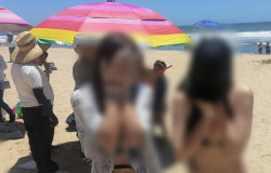Nuevo rescate de bañistas, ahora en Cerritos 1