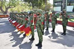“Ejército mexicano realiza el concurso de bandas de guerra”