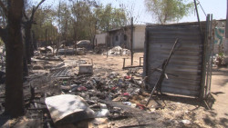 Tras el incendio, intentan rehabilitar refugio "el buen samaritano"