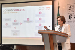Cuenta Sonora con Código Violeta para atender incidentes por razón de género y violencia familiar.