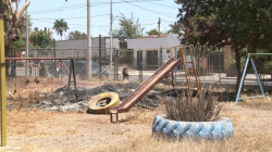Denuncian falta de atención por parte de servicios públicos en el jardín de niños Sebastián Lerdo de Tejada.
