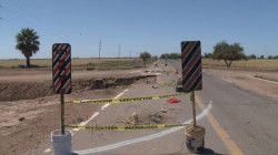 Se roban y destruyen señalamientos preventivos en el Valle del Yaqui, precisamente donde se deslavó un Puente.