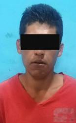 Detienen Policías Municipales a vecino de Lomas del Ébano acusado de violencia familiar