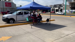 Vacuna contra covid sin bajarte del auto