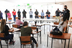 SSPyTM visita escuelas para coordinar acciones de vigilancia