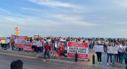 Se manifiestan por desaparición de Fausto, trabajador de la SEPyC