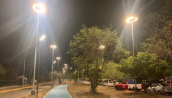 Iluminan segunda etapa de la avenida Sábalo- Cerritos