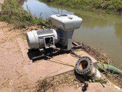 JAPAMA instala bombas para  regularizar el servicio de agua a comunidades rurales