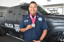 Impulsa Policía Estatal actividad deportiva de hombres y mujeres de la corporación