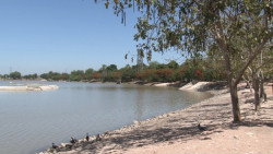 Reaccionan ciudadanos ante remodelación de Laguna del Náinari