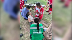 Debido al calor y el cúmulo de aproximadamente 70 mil personas, decenas resultaron con desmayos