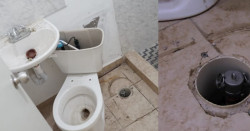 Huachicoleaban ductos de Pemex desde el baño de una casa