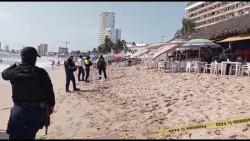 Asesinan a balazos a hombre en playa de Mazatlán