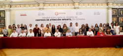 Trabajamos en un nuevo modelo de atención a la primera infancia: Alfonso Durazo