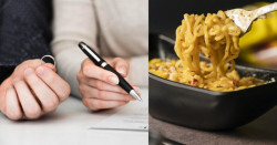 Hombre se divorció porque su esposa le cocinaba fideos todo el tiempo