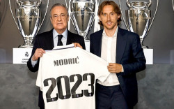 Luka Modric Renovó un año más con el Real Madrid