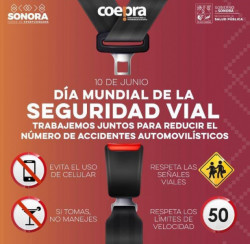 La Secretaría de Salud hace un llamado a la ciudadanía para reducir accidentes viales