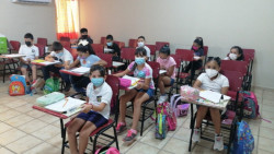 Escuelas primarias de Puerto Libertad reanudaron clases presenciales