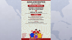 Del 20 al 25 de junio continuará la aplicación de la vacuna contra el covid