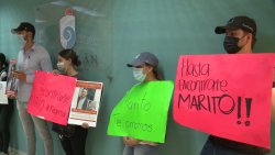 Familiares y amigos de Mario Eduardo exigen justicia.