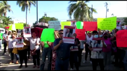 Marchan por Mario Eduardo Salas, ¡ piden su libertad !