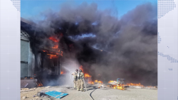 Se incendia Central de Abastos