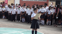 Realizan lunes cívico en la escuela 18 de Marzo