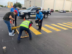 Trabaja la SSPM en acciones para la cultura vial