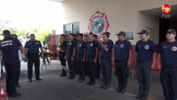 Se capacita Bomberos para rescates en temporada de lluvias