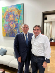 Se reúne Cuén con el Secretario de Gobernación
