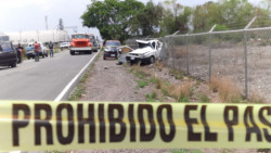Muere bebé en accidente automovilístico