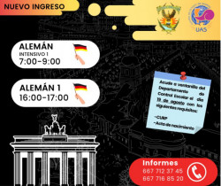 De manera híbrida impartirá cursos el centro de Idioma de la U.A.S.