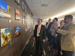 Gobernador Alfonso Durazo presenta en Detroit estrategia de electromovilidad para Sonora