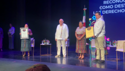 Rigoberta Menchú pide a las y los jóvenes no ser prisioneros de la violencia