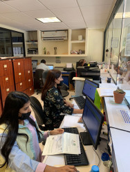 Personal de la  U.A.S. sigue apoyando en proceso de inscripción