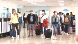 En espera de instalación de modulo de pruebas covid en aeropuerto