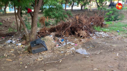 Piden limpieza de canal en la Insurgentes
