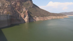 Captación de agua del 26% en las presas
