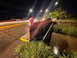 Arroyos y canales de Culiacán soportaron mas de 60 mm de lluvia